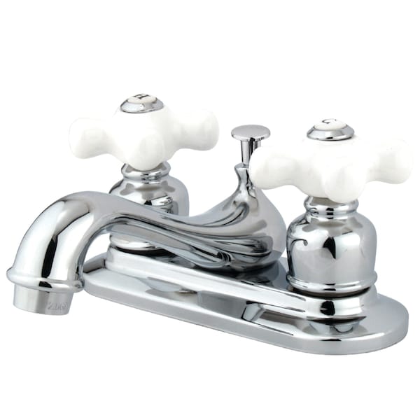 Kingston Brass 4" Centerset Bathroom Faucet, Chrome GKB601PX - main